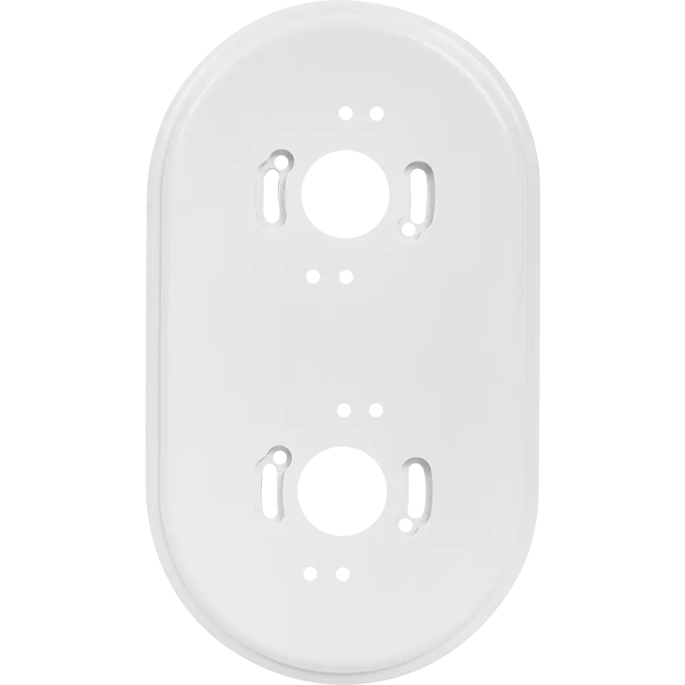 Рамка для розеток и выключателей Electraline 2 поста цвет белый Серия отсутствует STLM-2179997
