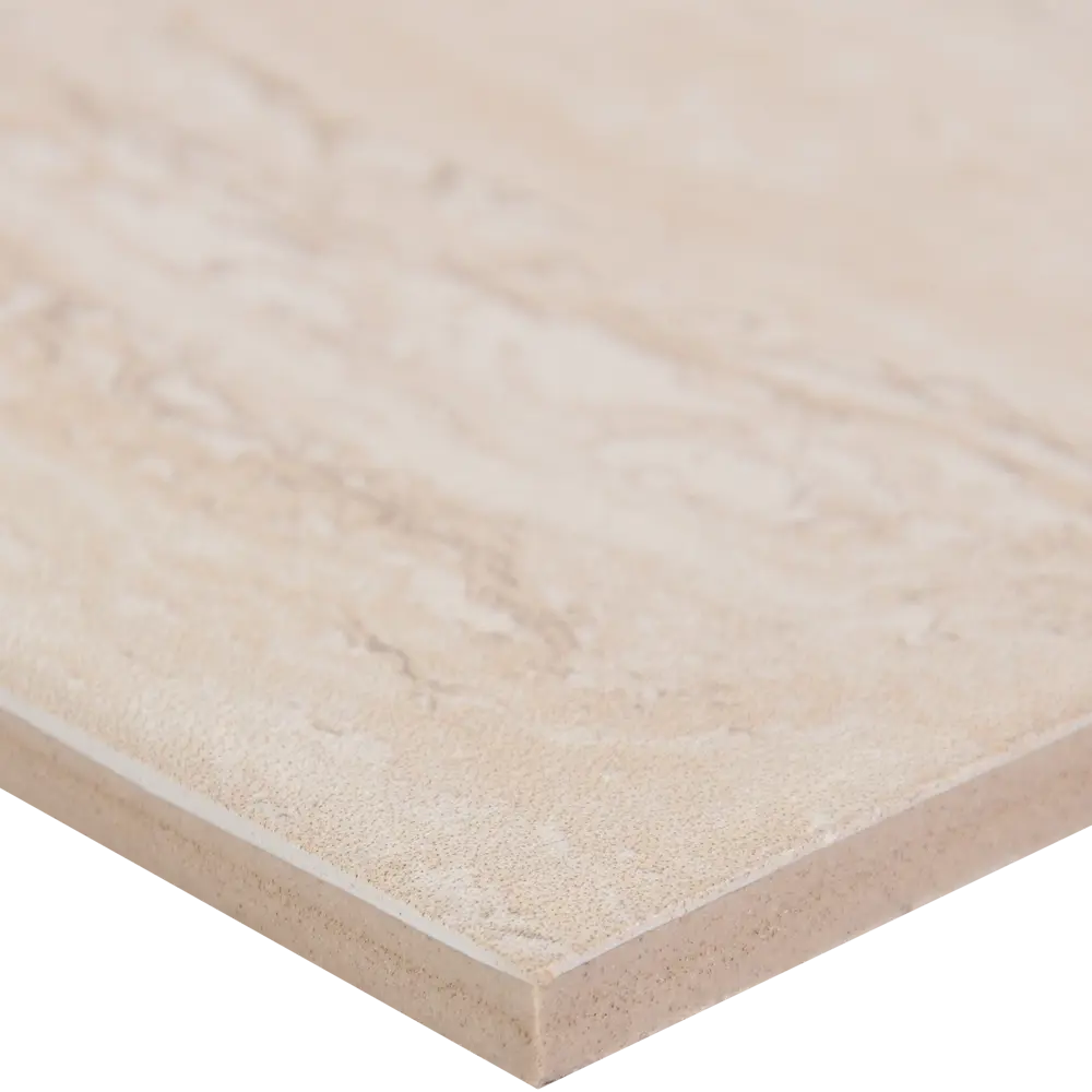 Глазурованный керамогранит Kerama Marazzi Травертин 30x30 см 1.44 м² матовый цвет бежевый STLM-2141488 - Вид №1