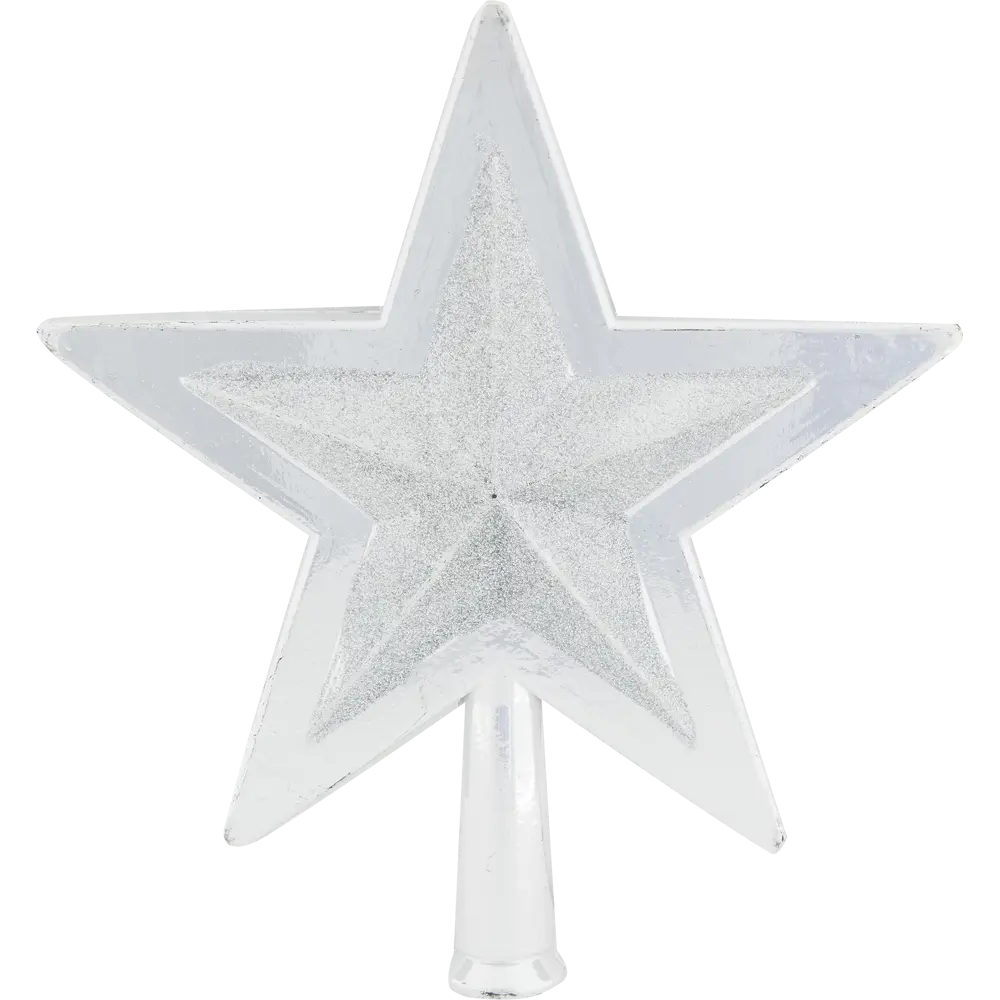 Верхушка для ёлки «Звезда», 25.5 см, цвет серебро Santreyd STLM-2102364 - Вид №1