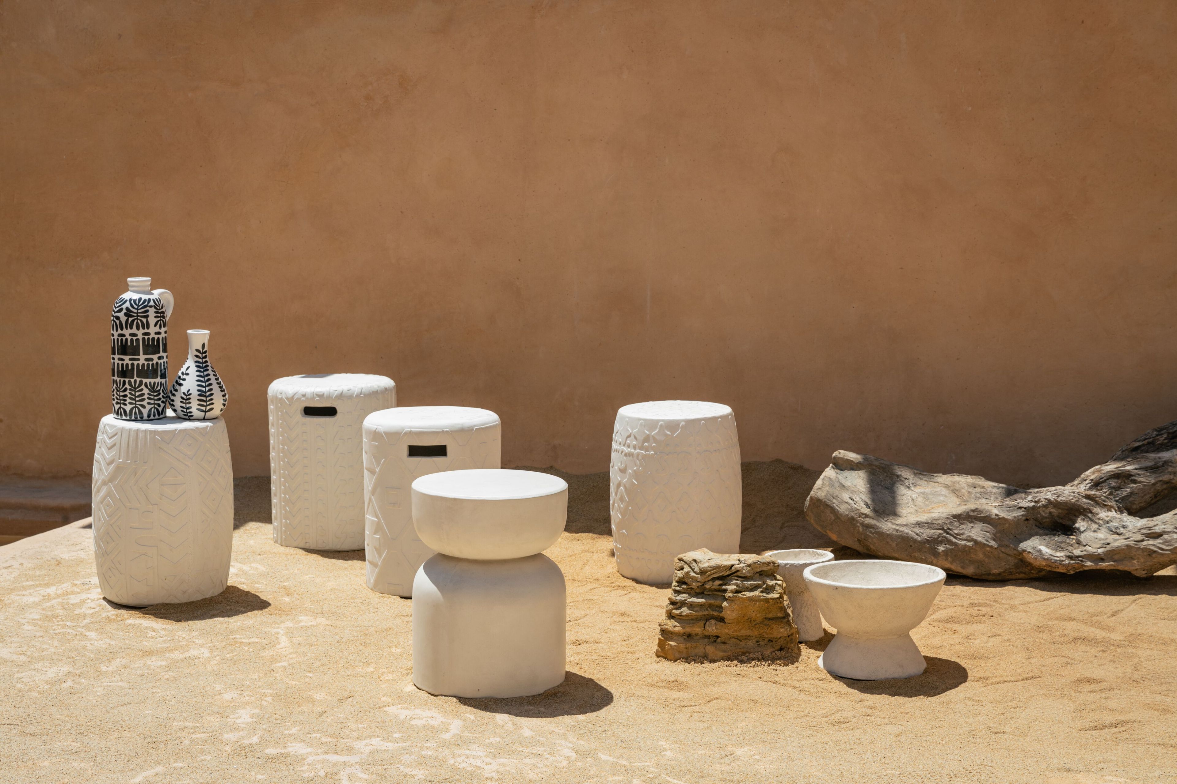 Низкий садовый стул из волокнистого бетона cbdesign Space ARCH-00029971 - Вид №4