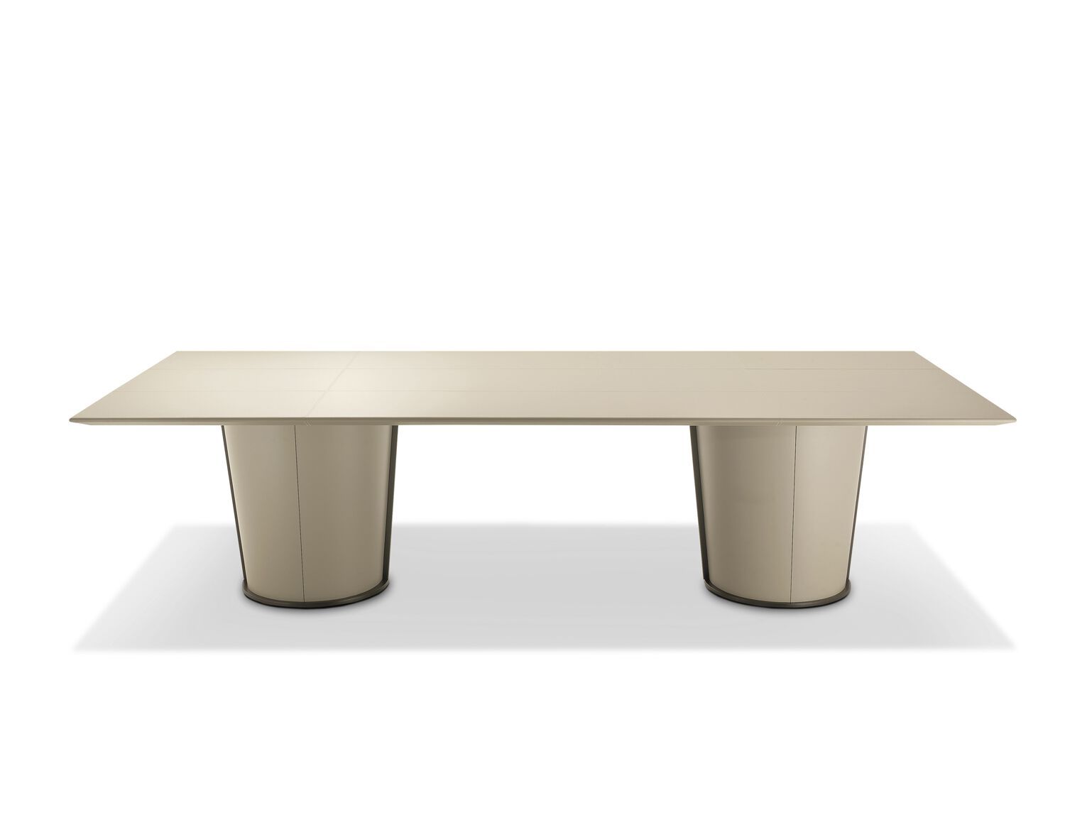 Прямоугольный стол для совещаний с кожаной обивкой i 4 Mariani Papier ARCH-00082229