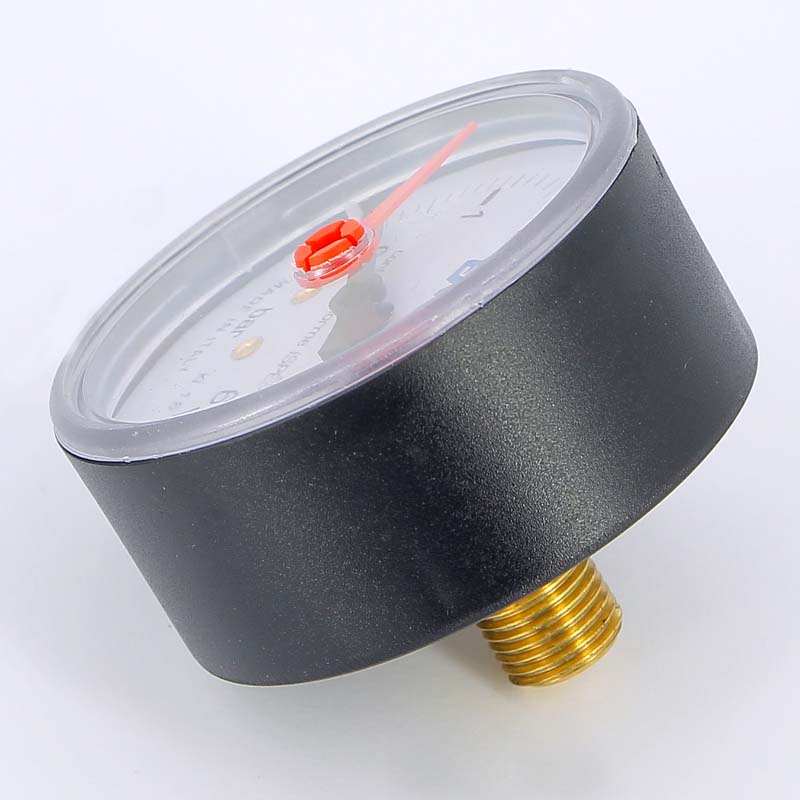 Манометр аксиальный 1/4" 63 мм EMMETI 6 бар 00616006 - Вид №1