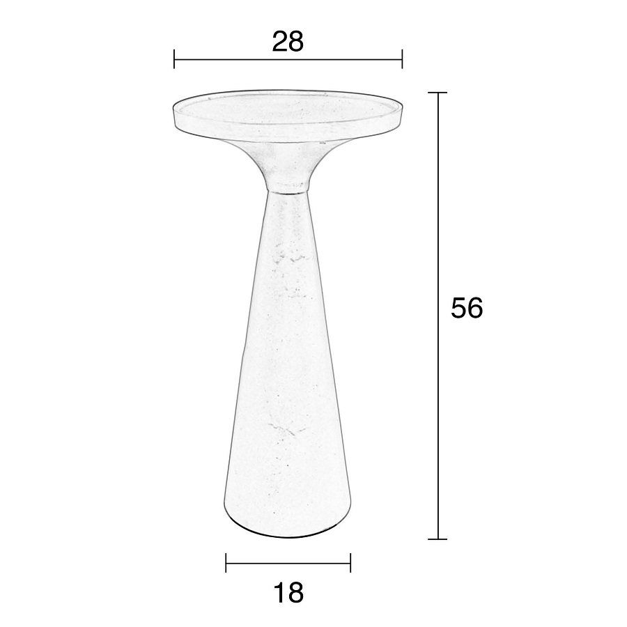 Столик Floss, черный Zuiver 2300143 - Вид №5