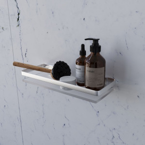 A7455100 Полка стеклянная алюминий AM.PM Sense L