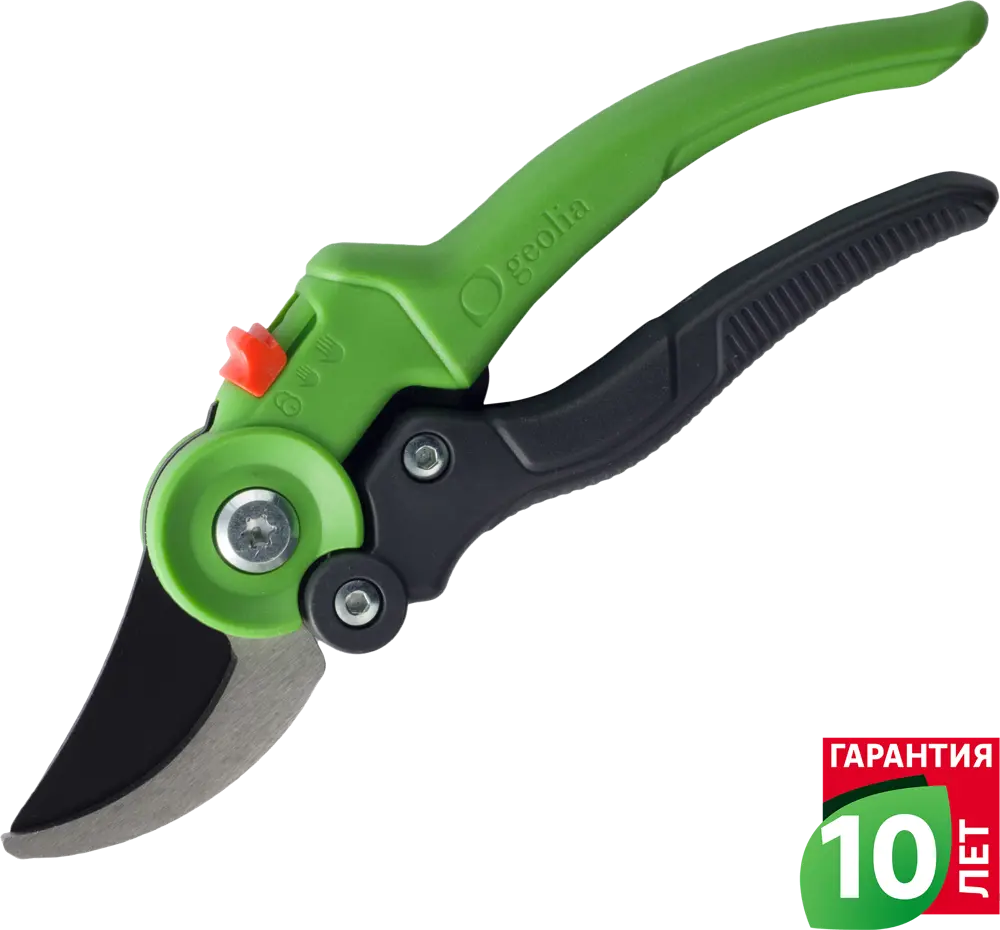 Секатор Geolia с силовым приводом для эффективной обрезки ветвей 81966051