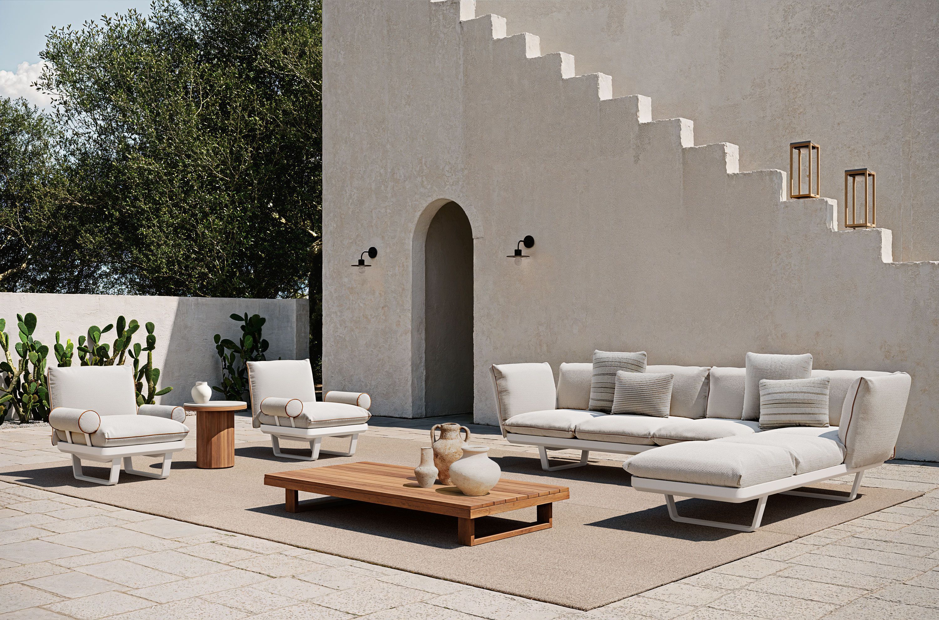 Фонарь из тикового дерева Atmosphera Astro ARCH-00103771 - Вид №4