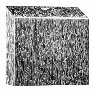 ADI101 Контейнер для сложенных полотенец INOX DESIGN MAXI - ICICLE Merida