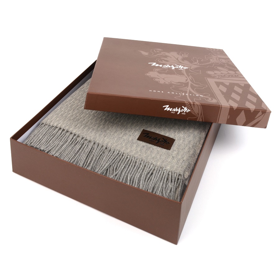 Плед Grifone, 130х200 см, светло-серый MARZOTTO GRIFONE0005 - Вид №3