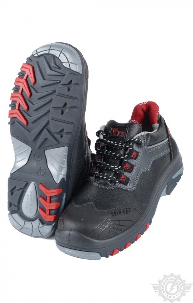61357 Полуботинки  с композитным подноском черные MTS  Спецобувь с металлическим и композитным подноском  размер 42 