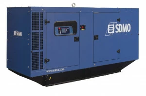 Дизельный генератор SDMO J165K в кожухе с АВР