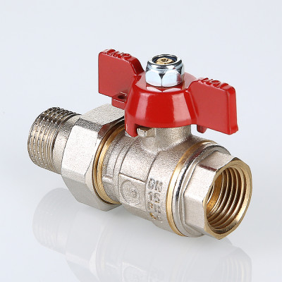 S.227.07 Кран шаровой ENOLGAS BASIC с полусгоном Valtec 1 1/4"  - Вид №1