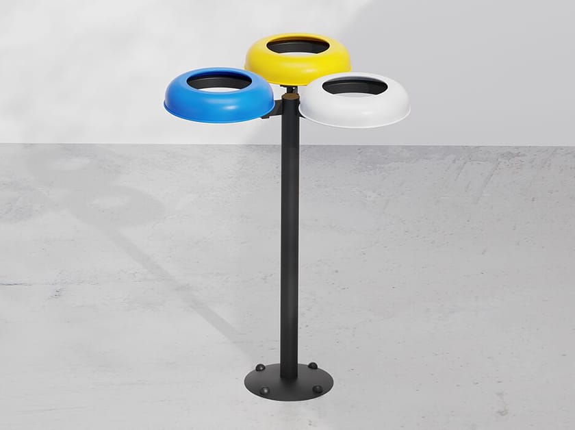 Наружная металлическая мусорная корзина для мусора для мусора DIMCAR ARCH-00085936