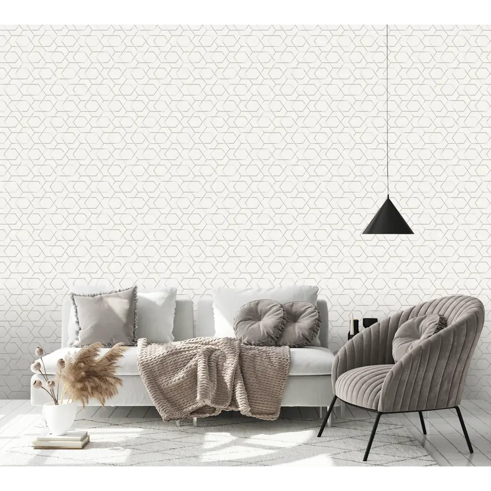 Обои флизелиновые Industry Omega бежевые 1.06 м 168554-21 84660449 STLM-2159268 - Вид №3