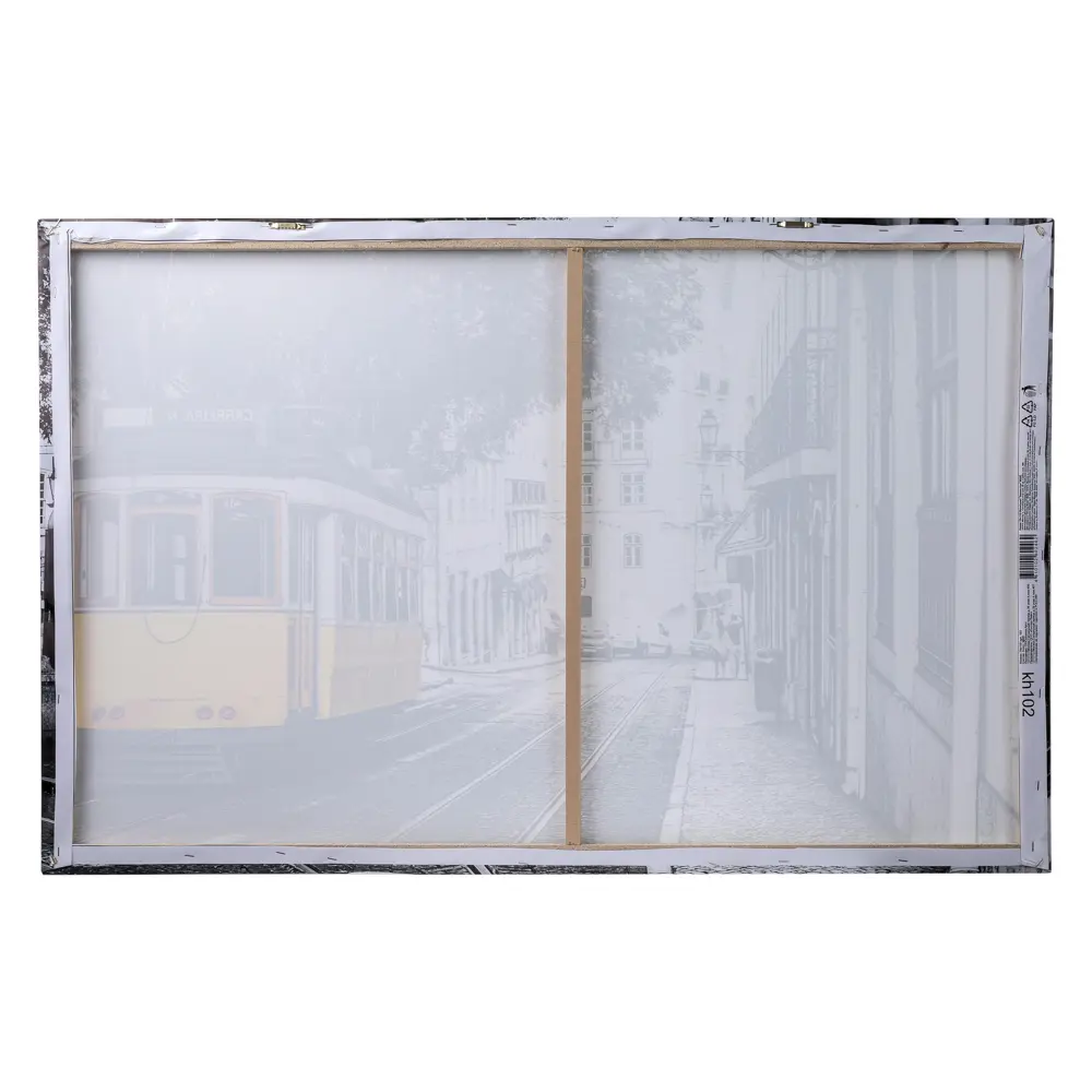 Картина на холсте "Желтый трамвай" 70x110 см 82887350 STLM-2025510 Santreyd  - Вид №3