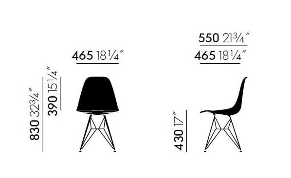 Стул из полипропилена In Stock Vitra ARCH-00041306 - Вид №7