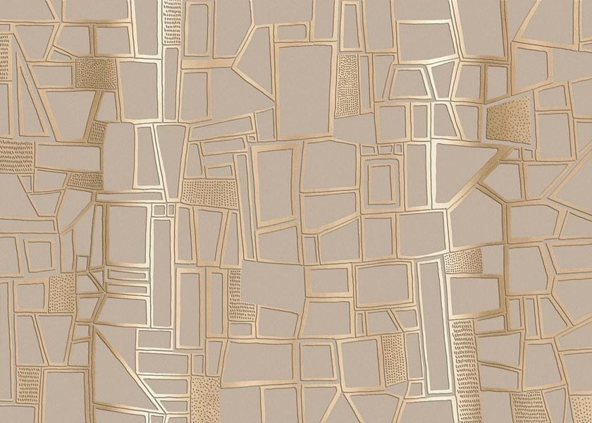 Affreschi & Affreschi Рулонные геометрические экологические гипсовые обои Season 1 Kw0803 - Вид №1