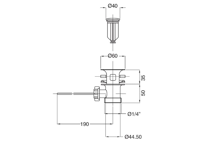 Слив для душа Gaia Mobili Complements ARCH-00092424