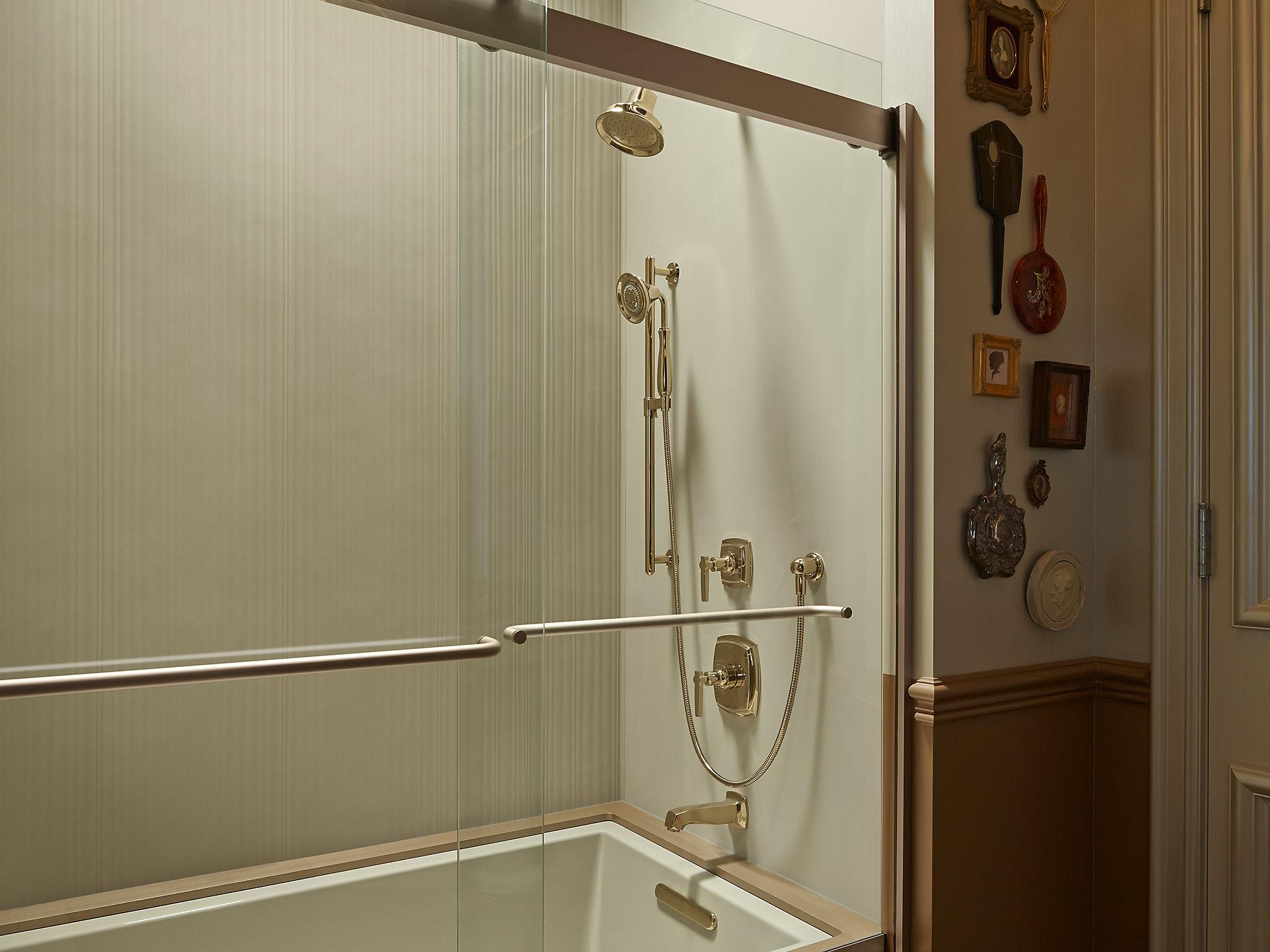 KOHLER Регулируемый настенный держатель Forté K-352-CP  - Вид №2