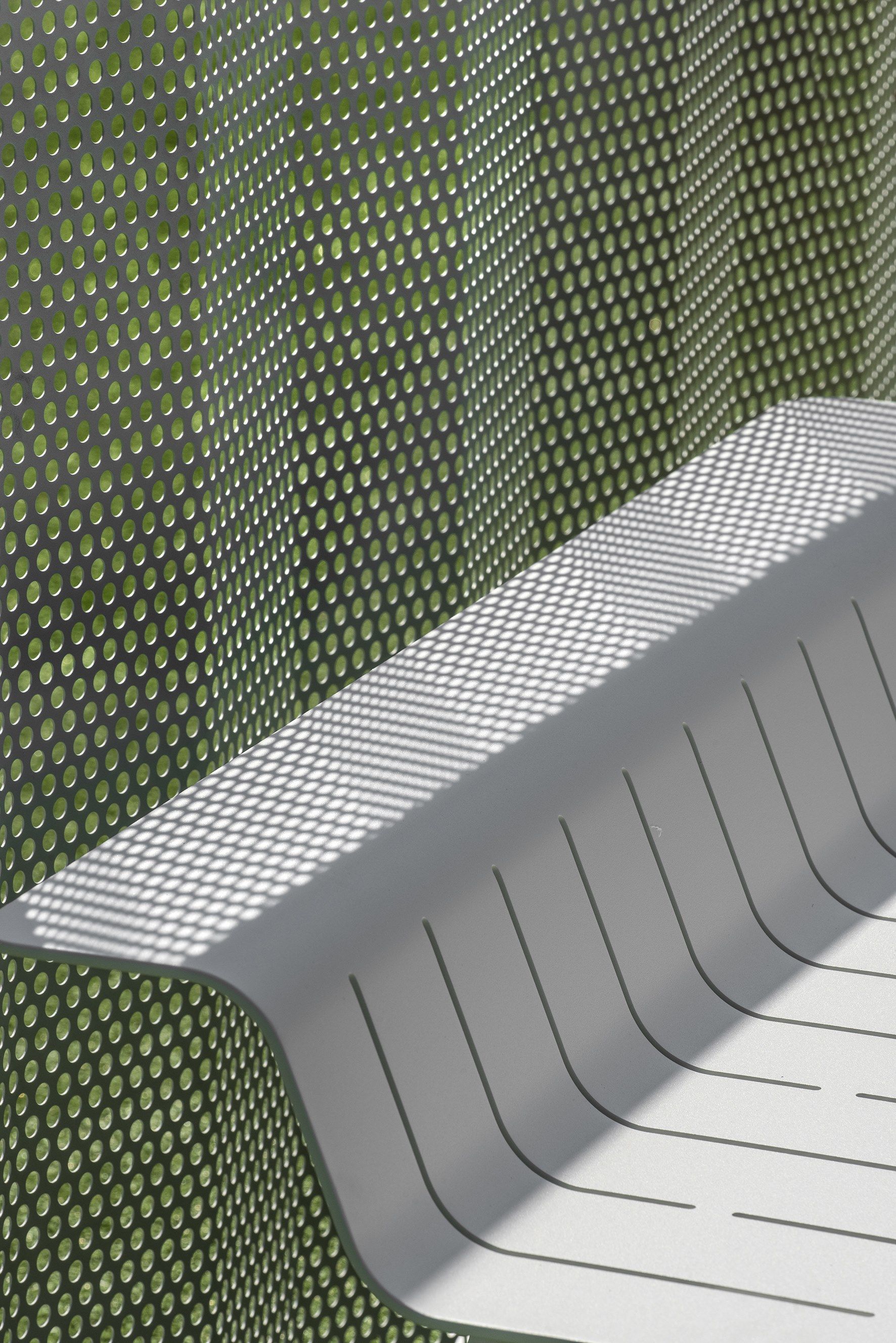 Алюминиевая и деревянная скамья со спинкой Ethimo Ace ARCH-00122616 - Вид №53