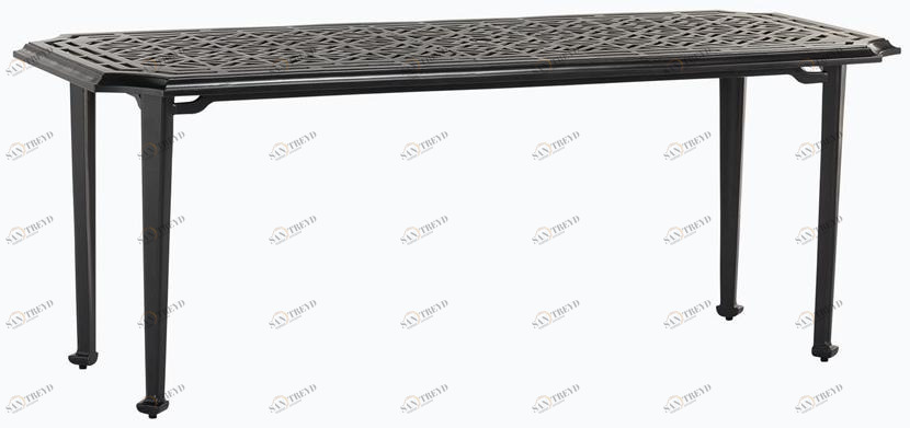 Oxley's Furniture Прямоугольный алюминиевый садовый стол Rissington Rit2320 / rit2800