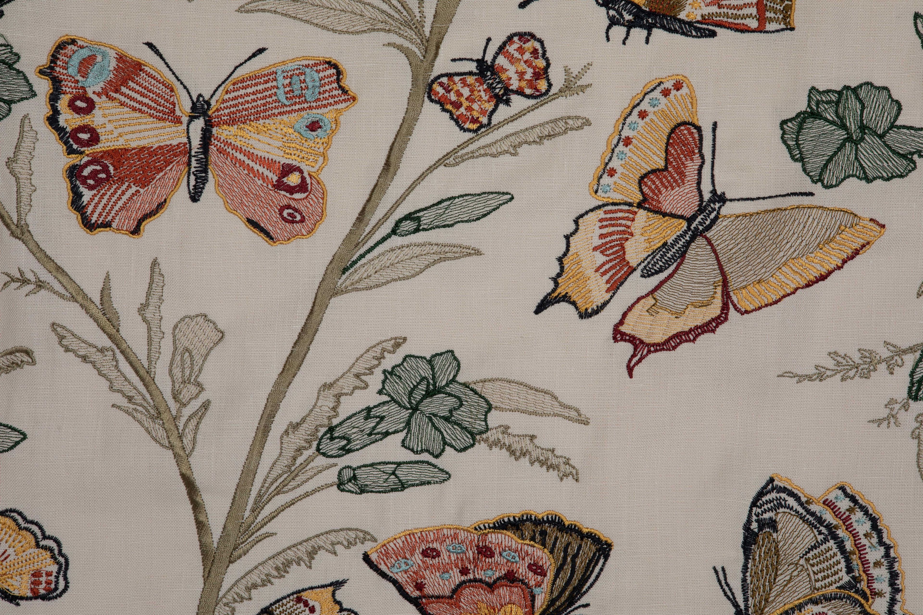 Льняная ткань для штор LELIEVRE Quenin-Belle Époque ARCH-00027639 - Вид №16