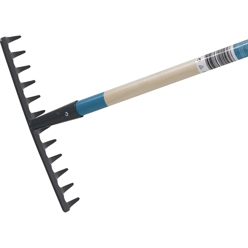 Универсальные грабли Fiskars Plantic Light с деревянной ручкой 87669465 STLM-0074776 - Вид №1