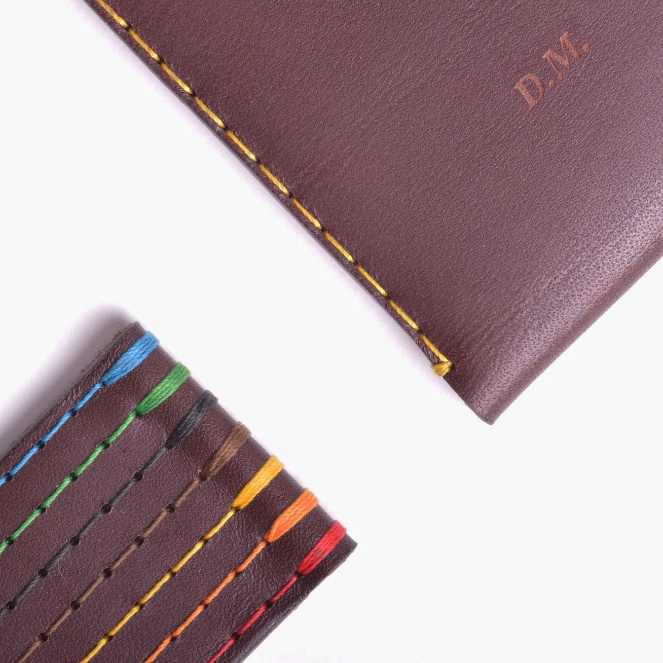 W101CHES Визитница - Каштан Wingback  - Вид №6