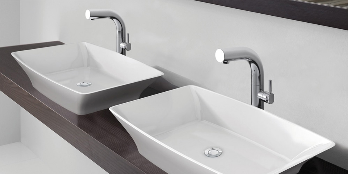 Смеситель настольный Tubo 16 TU-16-PC Victoria + Albert TU16PC - Вид №1