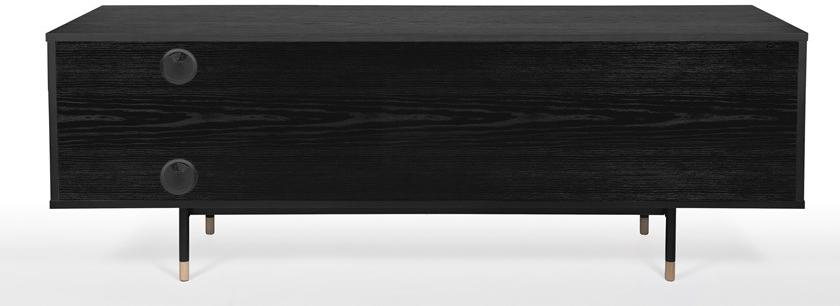Woodman Низкая лакированная тумба под ТВ с системой управления кабелями Jugend sun-id-1450118 - Вид №5