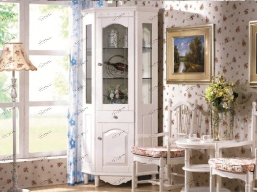 Arrediorg.it® Угловая витрина из дерева Princess 830 corner cupboard