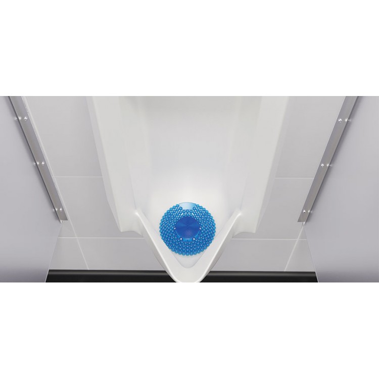 P-SCREEN_Linen_Breeze VECTAIR SYSTEMS P-SCREEN Сеточка с таблеткой для писсуаров - аромат Льняной Бриз Голубой  - Вид №1