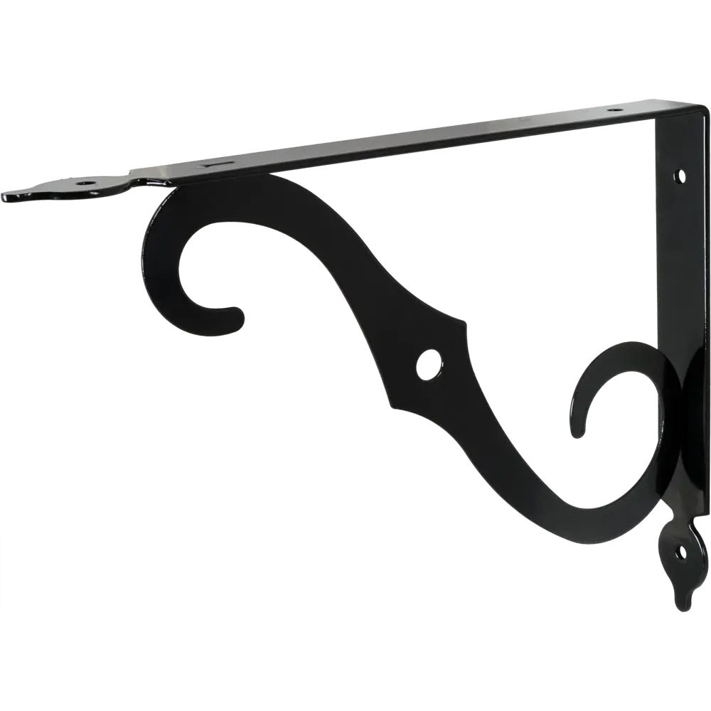 Кронштейн Флюгер Larvij 19x24x2.5 см нагрузка до 16 кг цвет чёрный STLM-2167090