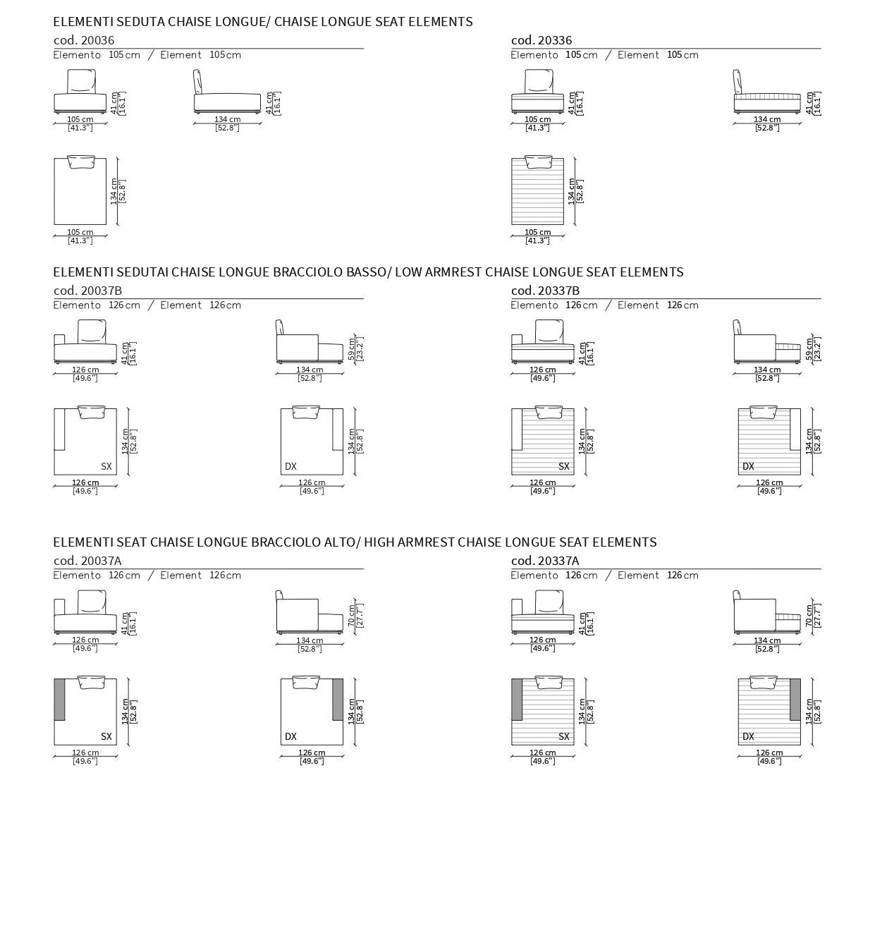Кожаный модульный диван Frigerio Эдди ARCH-00080524 - Вид №18