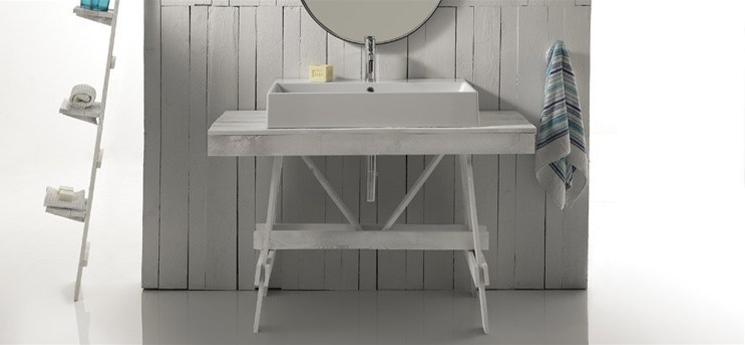 GALASSIA Консольная мойка из лакированной лиственницы Plus design sun-id-1462842 - Вид №1