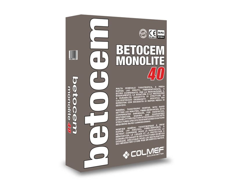 Быстродействующий тиксотропный минеральный раствор Colmef Betocem ARCH-00074209