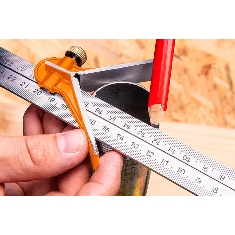 Угольник с уровнем и транспортиром Neo, 300 мм Santreyd STLM-2135201 - Вид №7