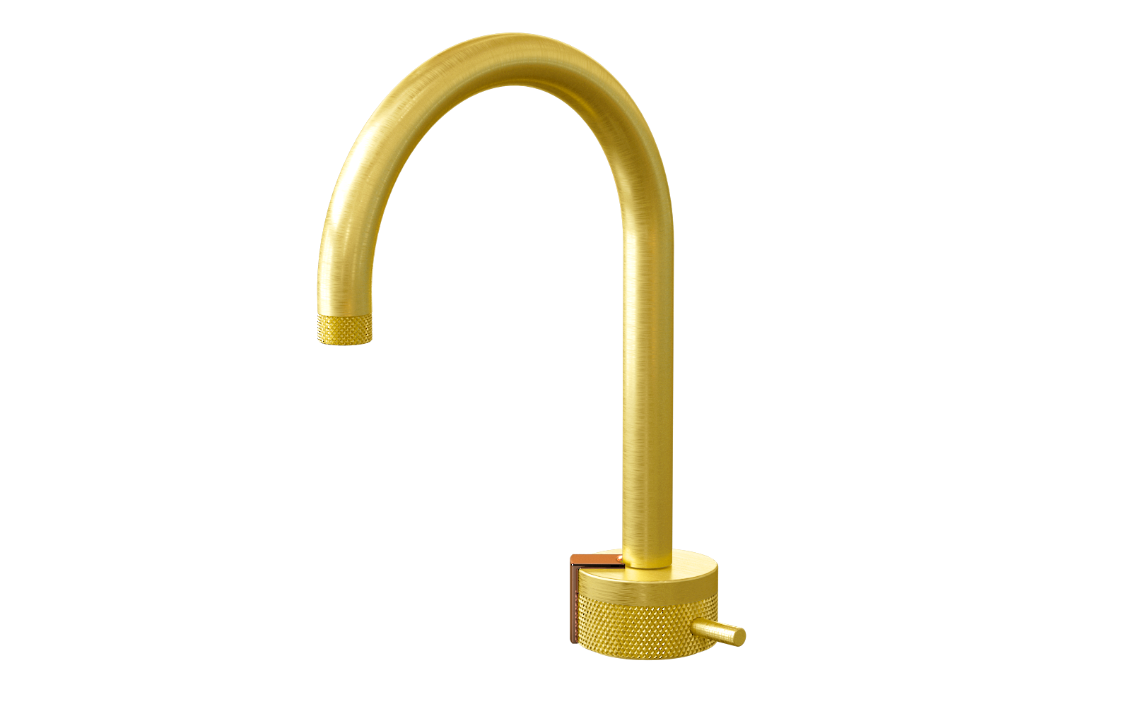 E-11502-R1BB-L2RG-BB Однорычажный прогрессивный смеситель для раковины - излив 16см GRAFF MOD+