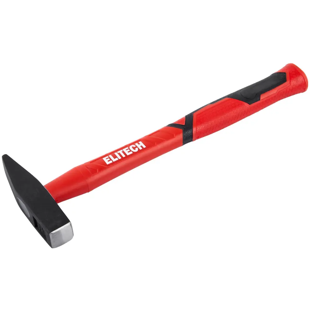 Молоток слесарный Elitech с фиберглассовой рукоятью 300 г 89407186 STLM-1569439