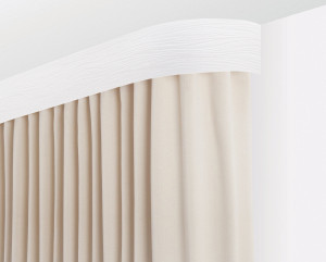 Трехрядный карниз Legrand Эдельвейс 240 см белый матовый 85881703
