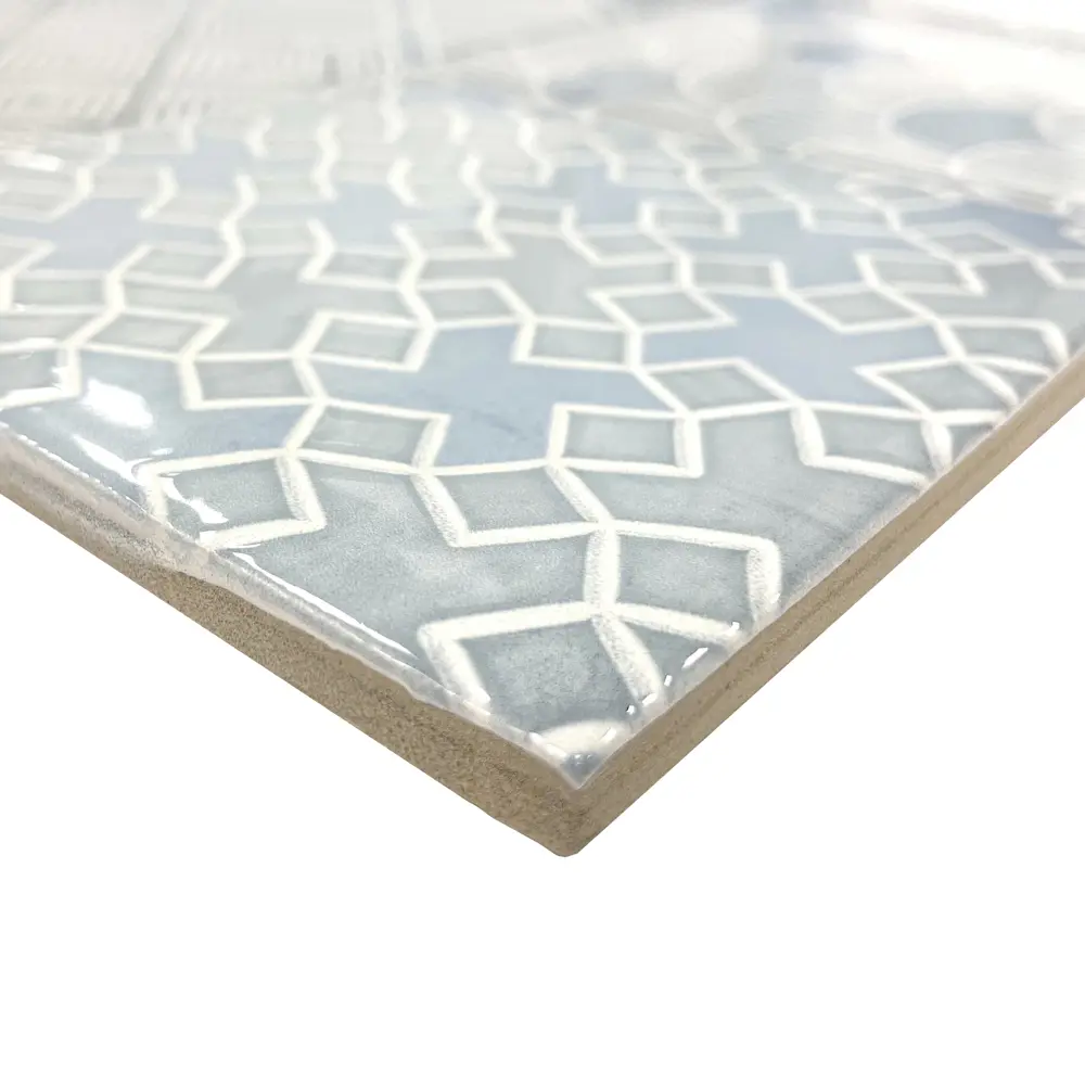 Плитка настенная Alma Ceramica Richard 24.9x50 см 1.1205 м² цвет бирюзовый STLM-2109078 - Вид №2