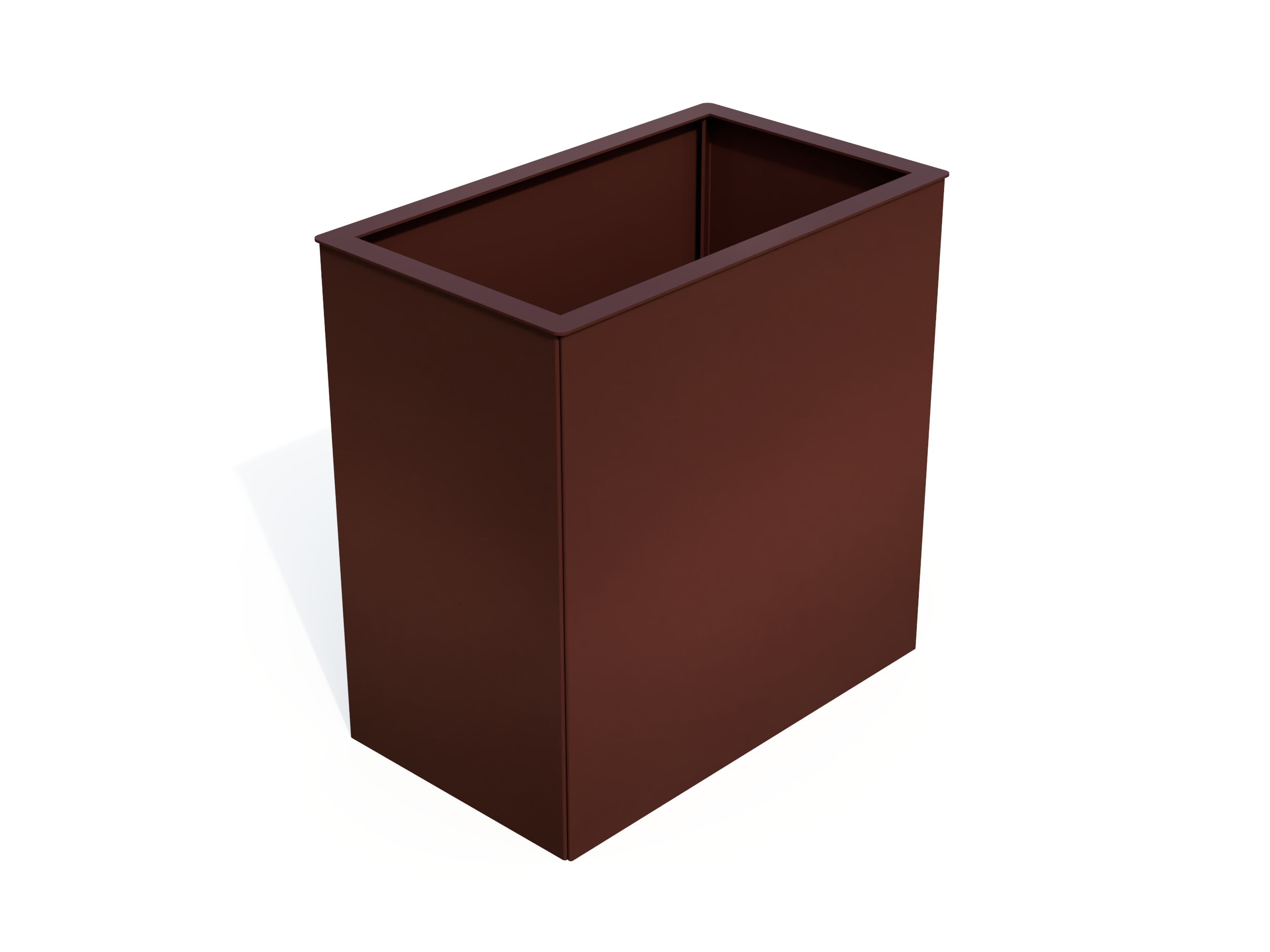 Прямоугольная стальная плантатор Studio Città башня ARCH-00134408 - Вид №1