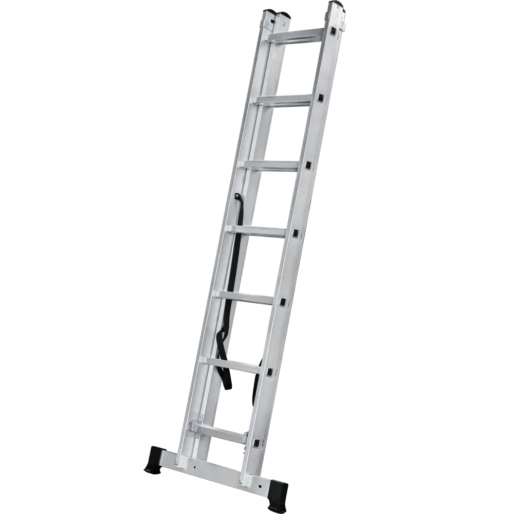 Лестница раскладная 2-секционная DILWIS до 3.18 м 7 ступеней STLM-2080092 - Вид №4