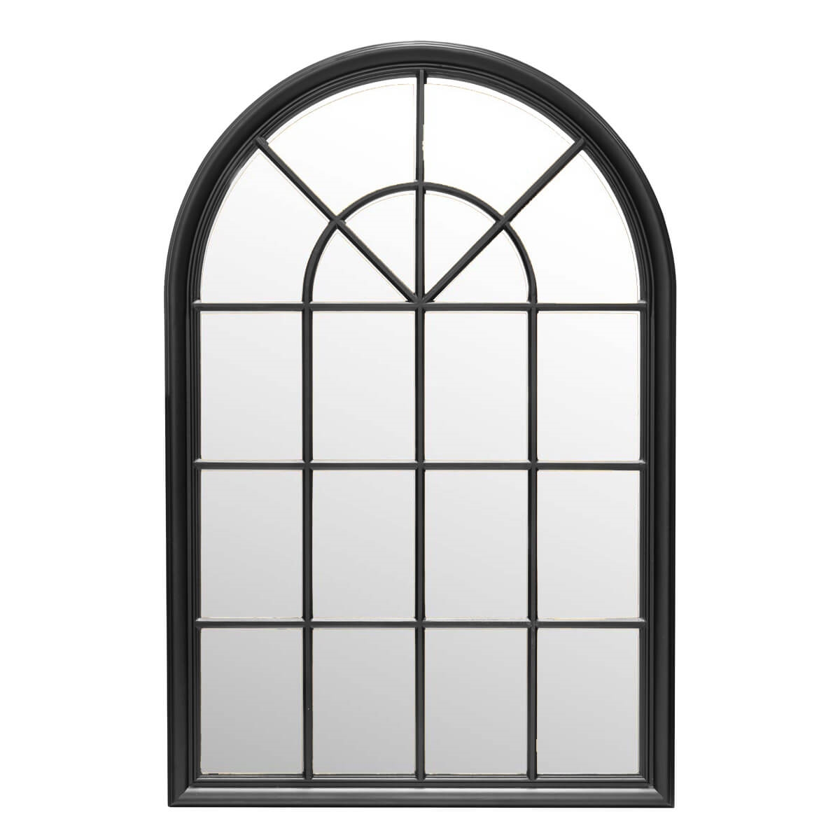 600858-10 ABHIKA ЗЕРКАЛО ОКНО H150 WHITE  - Вид №1