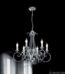 Italamp 743/6 Crist/SW Strass Black/C LIRA люстра подвесная