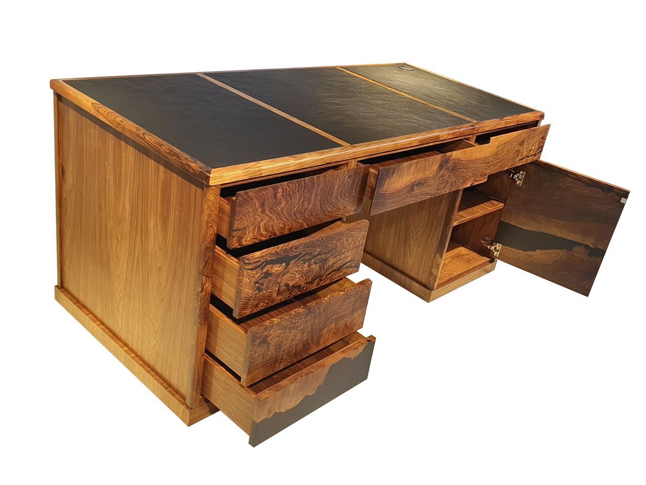 Стол из орехового дерева и смолы Legnor LEG2408780 ARCH-00036100 - Вид №3