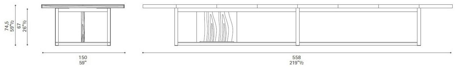 Poltrona Frau Прямоугольный стол для совещаний L'ufficio - sistemi direzionali sun-id-1462740 - Вид №8