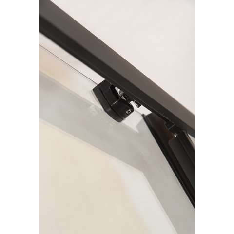 Orange E23-12090TB Душевой уголок без поддона с раздвижной дверкой., черного цвета. Никель sun-id-1517263 - Вид №5