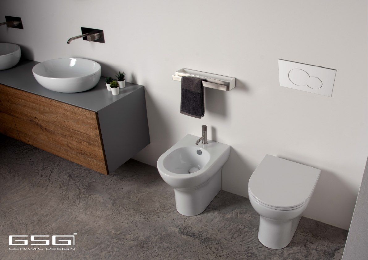 Полная мебель для ванной комнаты GSG Ceramic Design ARCH-00150063 - Вид №4