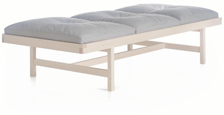 BassamFellows Мягкая кожаная скамейка Daybed Cb-42 - Вид №1