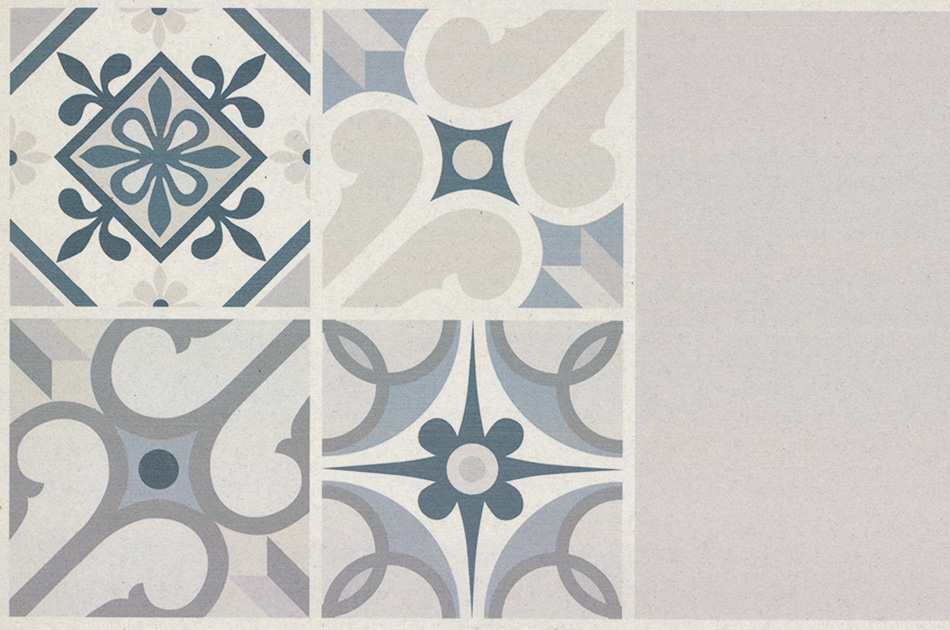 540 050 11 Печатный пробковый пол с разным дизайном Retile Cool GRANORTE Vita Decor - Вид №1